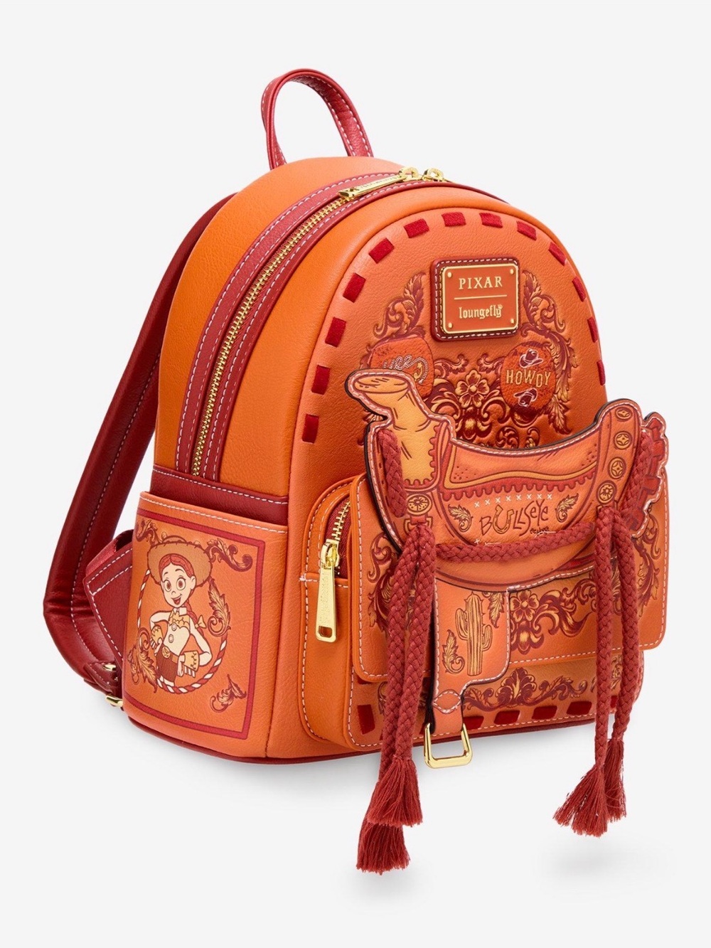 Loungefly Disney Pixar Toy Story Bullseye Saddle Mini Backpack - Picture 2 of 3